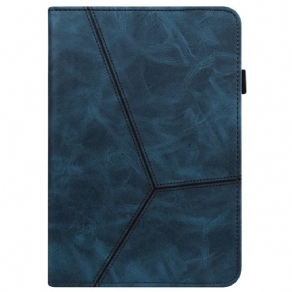 Etui Samsung Galaxy Tab A8 (2021) Geometriske Former