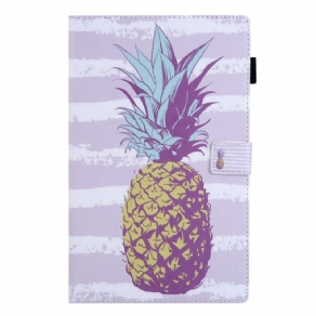 Flip Cover Samsung Galaxy Tab A8 (2021) Ananas Design