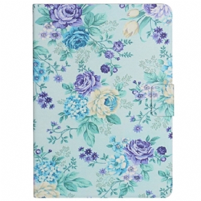 Flip Cover Samsung Galaxy Tab A8 (2021) Blomster Blomster Blomster