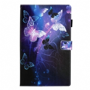 Flip Cover Samsung Galaxy Tab A8 (2021) Magiske Sommerfugle