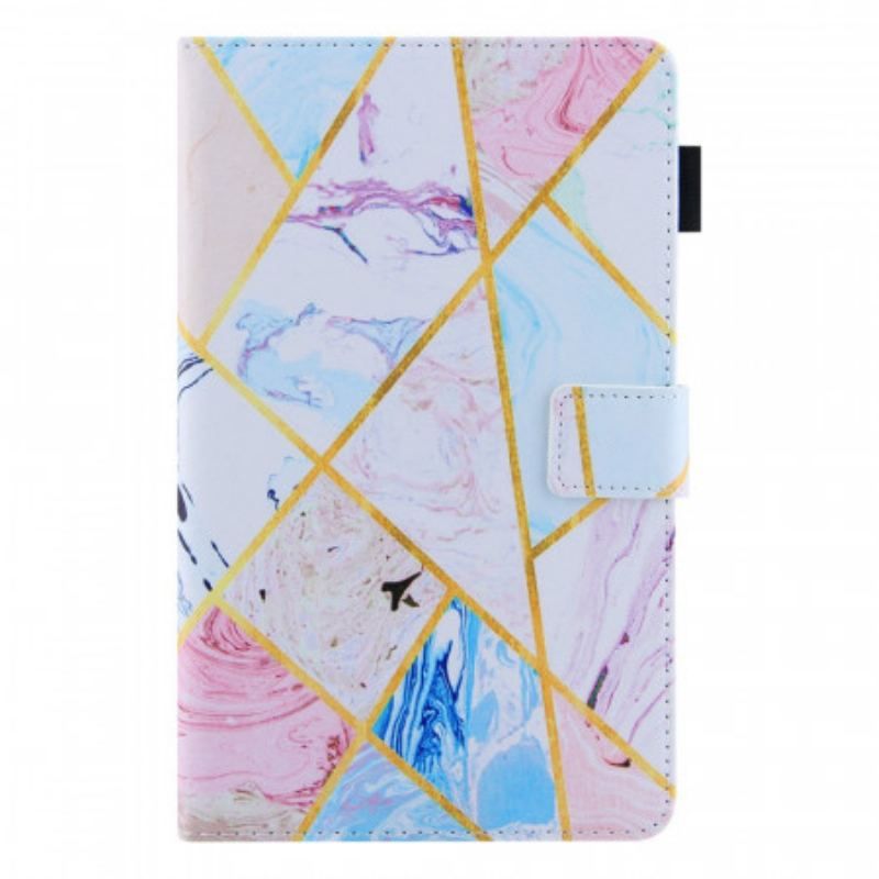 Flip Cover Samsung Galaxy Tab A8 (2021) Marmor Indflydelse