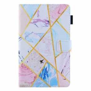 Flip Cover Samsung Galaxy Tab A8 (2021) Marmor Indflydelse