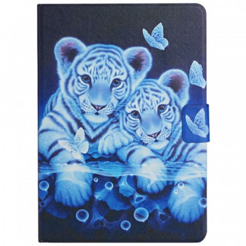 Læder Cover Samsung Galaxy Tab A8 (2021) Tigre