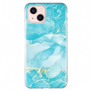 Cover iPhone 15 Plus Marmor