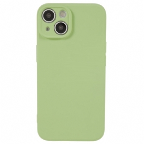 Cover iPhone 15 Plus Pastel Silikone Og Mikrofiber