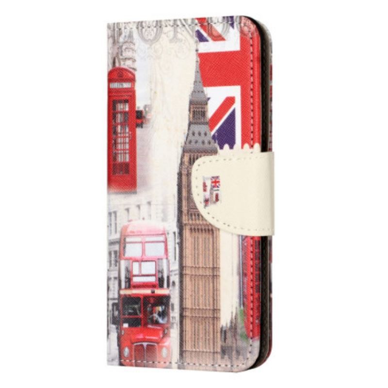 Flip Cover iPhone 15 Plus London Liv