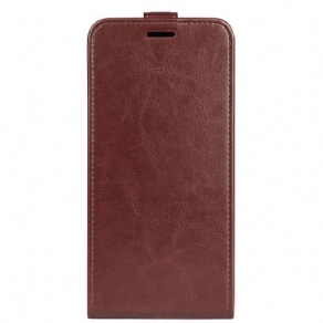 Læder Cover iPhone 15 Plus Flip Cover Lodret Flap