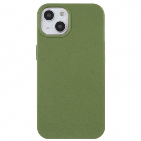 Mobilcover iPhone 15 Plus Wheat Straw Design