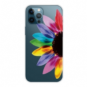 Cover iPhone 13 Pro Max Farverig Blomst