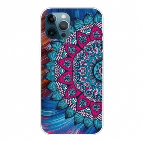 Cover iPhone 13 Pro Max Farverig Mandala