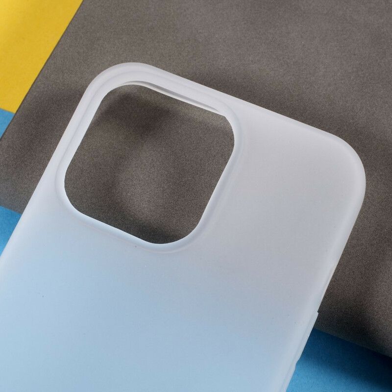 Cover iPhone 13 Pro Max Fleksibel Silikonemåtte