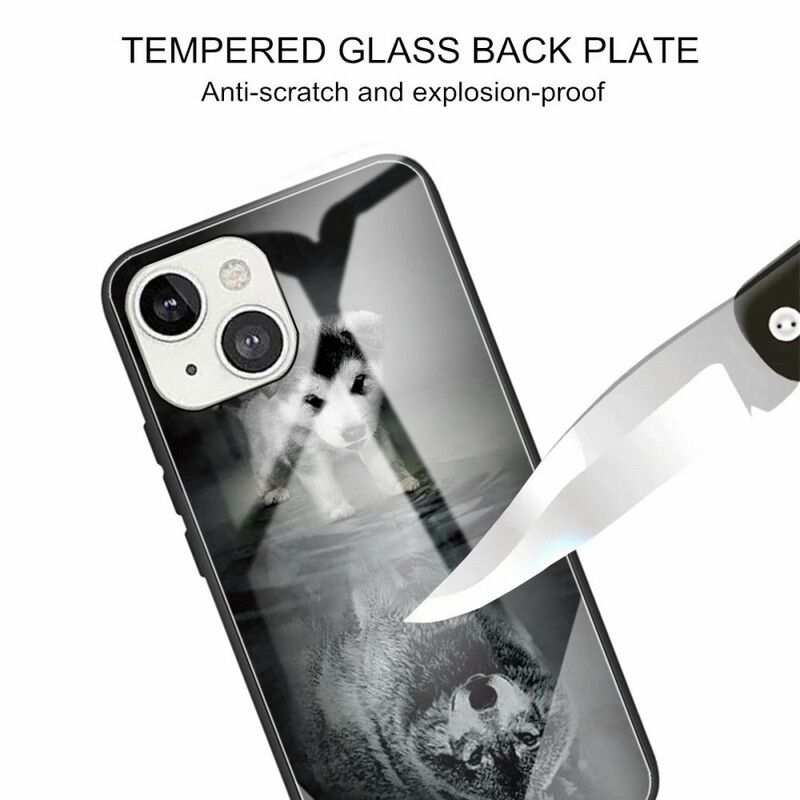 Cover iPhone 13 Pro Max Hærdet Glas For Hvalpedrøm