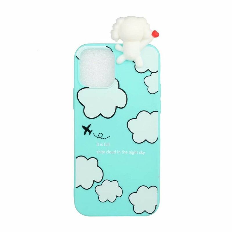 Cover iPhone 13 Pro Max Hund I Skyerne 3d