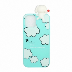 Cover iPhone 13 Pro Max Hund I Skyerne 3d