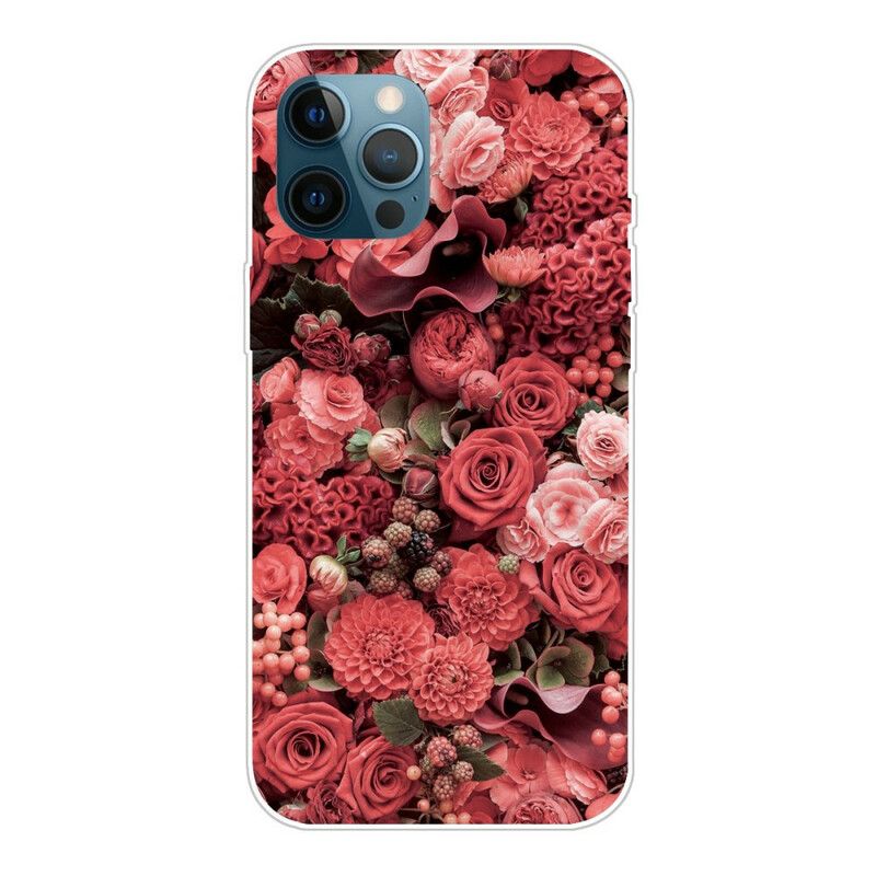 Cover iPhone 13 Pro Max Intense Blomster