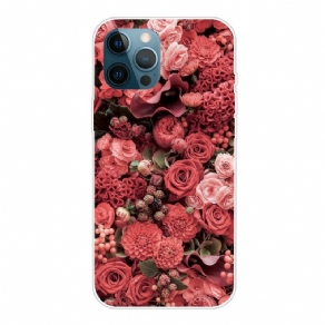 Cover iPhone 13 Pro Max Intense Blomster