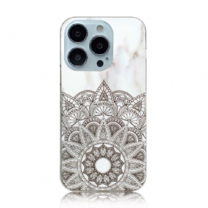 Cover iPhone 13 Pro Max Marmor Mandala