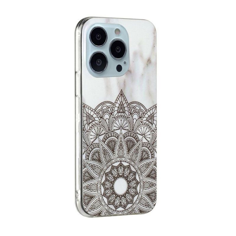 Cover iPhone 13 Pro Max Marmor Mandala