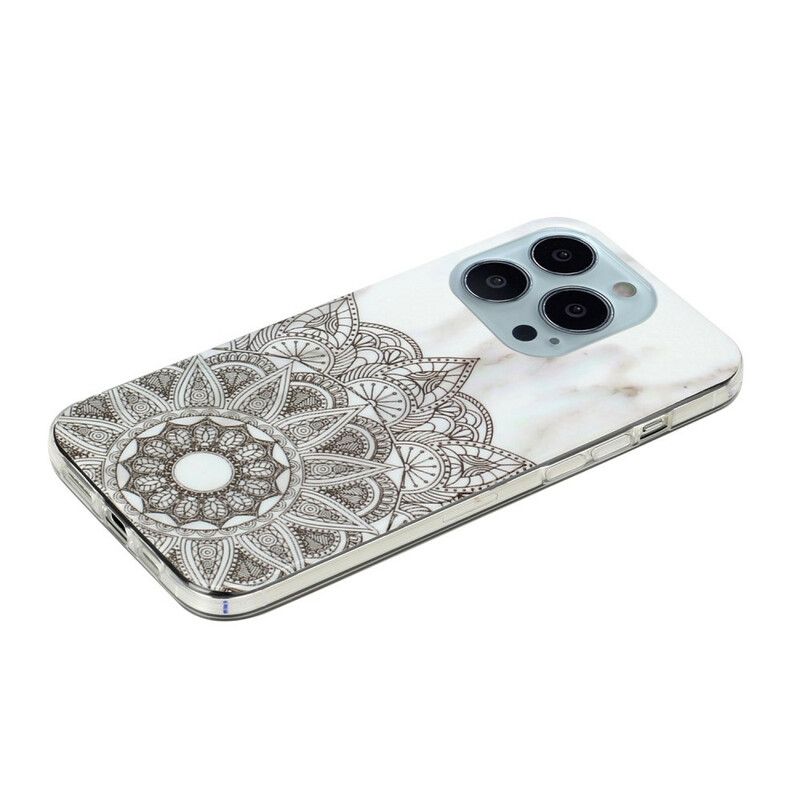 Cover iPhone 13 Pro Max Marmor Mandala