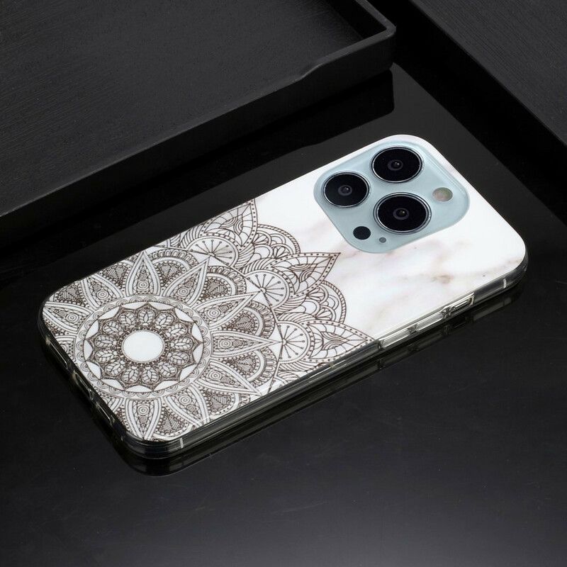 Cover iPhone 13 Pro Max Marmor Mandala