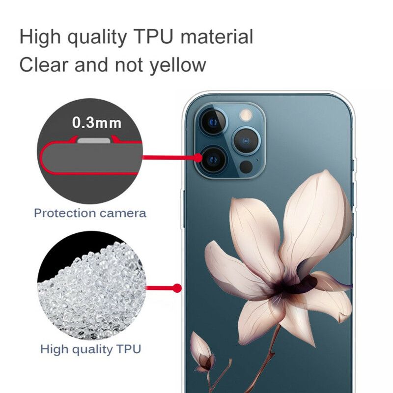 Cover iPhone 13 Pro Max Premium Blomster