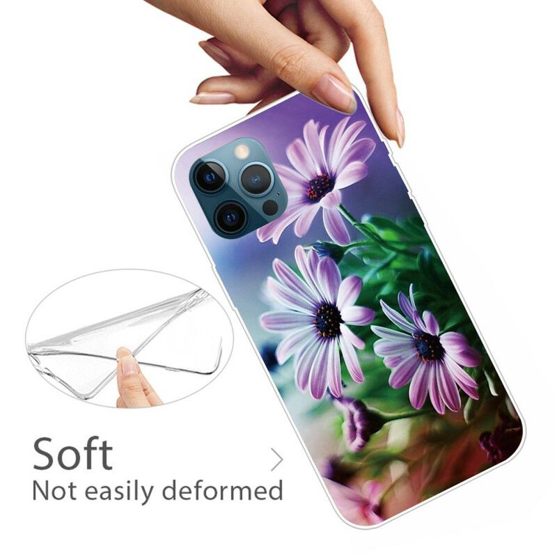 Cover iPhone 13 Pro Max Realistiske Blomster