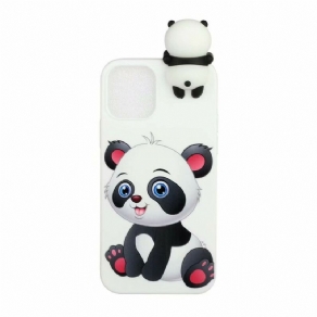 Cover iPhone 13 Pro Max Sød Panda 3d