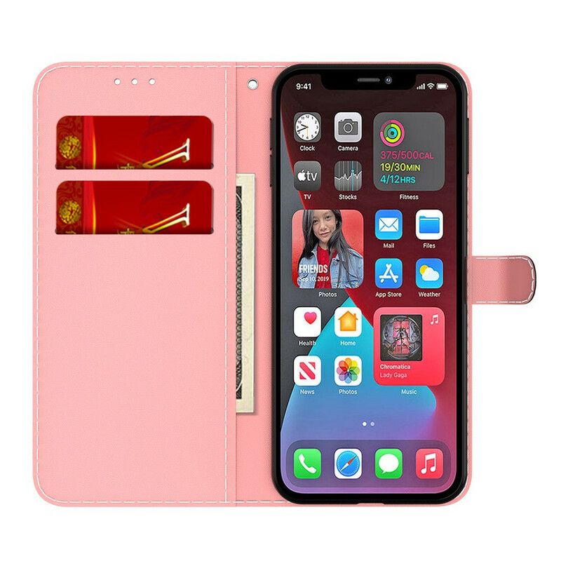 Flip Cover iPhone 13 Pro Max Akvarel