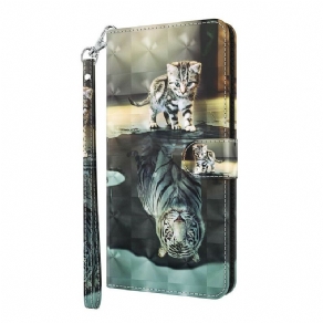 Flip Cover iPhone 13 Pro Max Ernest The Tiger