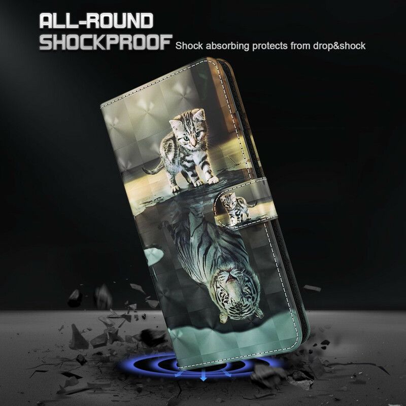 Flip Cover iPhone 13 Pro Max Ernest The Tiger