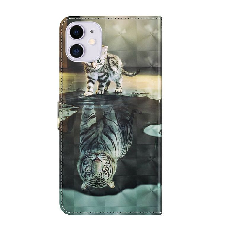 Flip Cover iPhone 13 Pro Max Ernest The Tiger