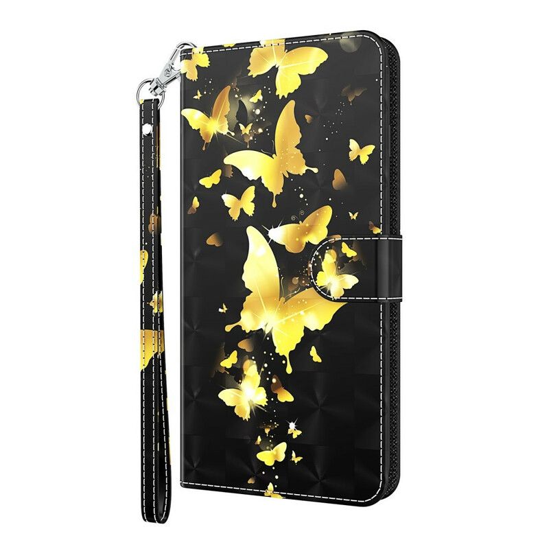 Flip Cover iPhone 13 Pro Max Sommerfugle