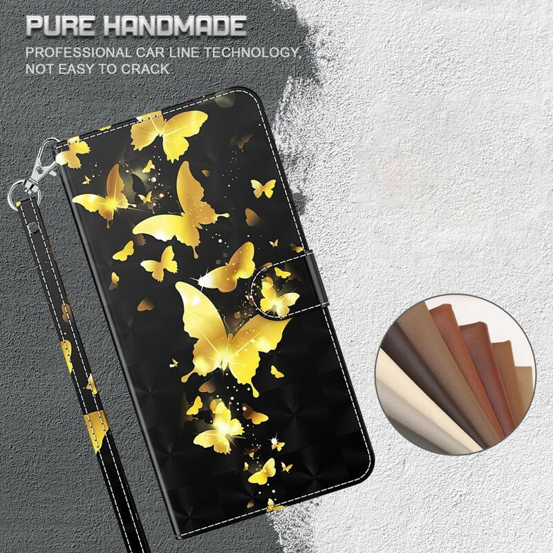 Flip Cover iPhone 13 Pro Max Sommerfugle