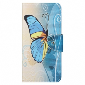 Flip Cover iPhone 13 Pro Max Sommerfugle