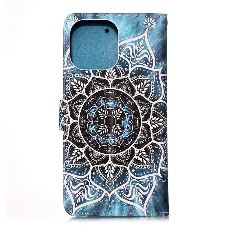 Læder Cover iPhone 13 Pro Max Mandala I Himlen