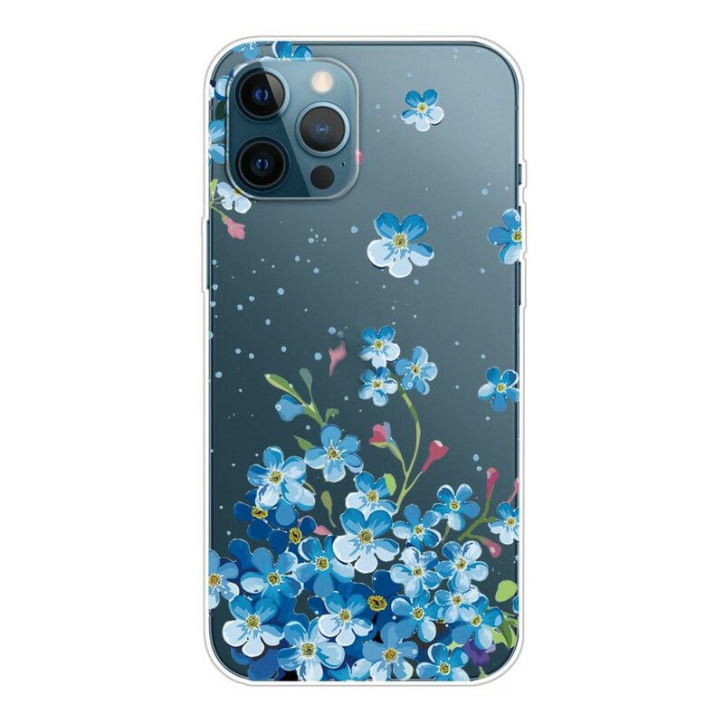 Mobilcover iPhone 13 Pro Max Buket Blå Blomster