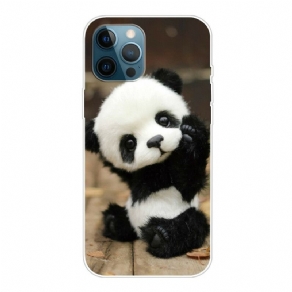 Mobilcover iPhone 13 Pro Max Fleksibel Panda