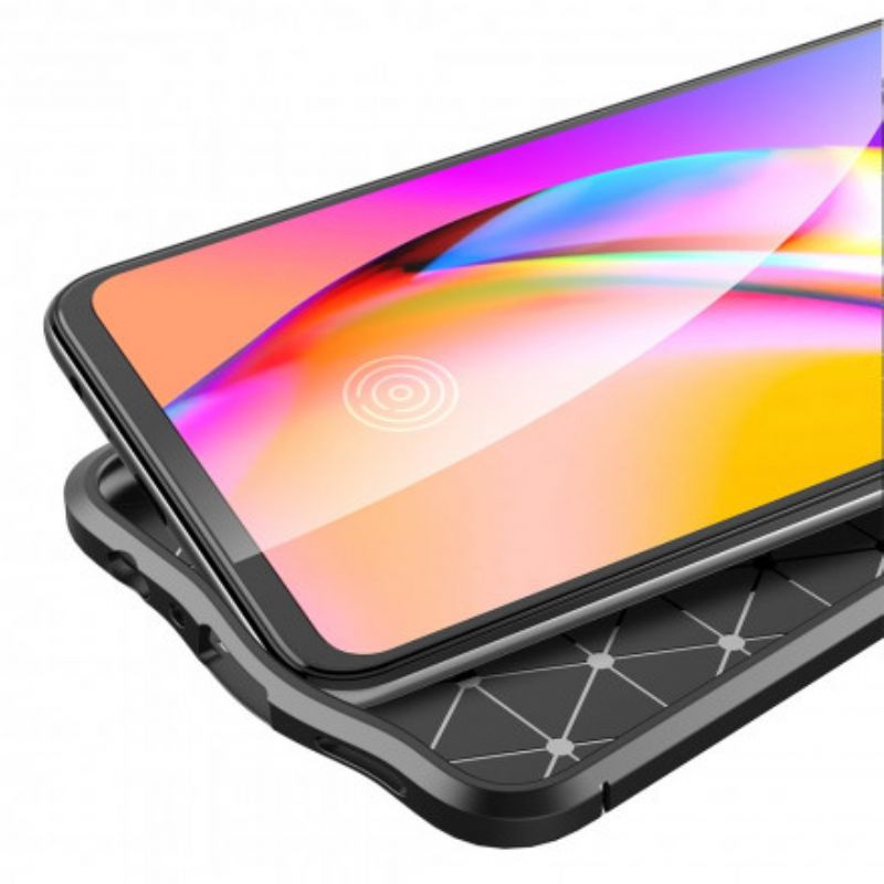 Cover Realme 8 / 8 Pro Dobbelt Linje Litchi Lædereffekt