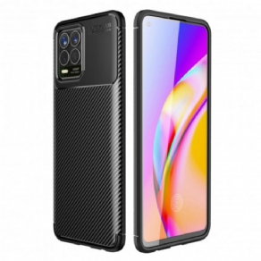 Cover Realme 8 / 8 Pro Fleksibel Kulfibertekstur