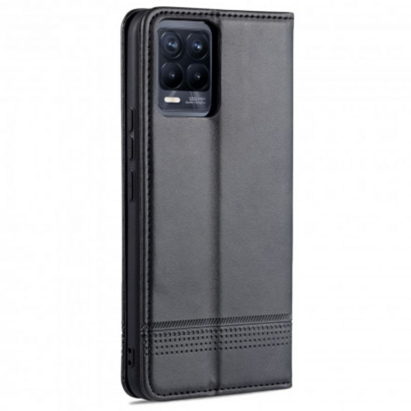 Cover Realme 8 / 8 Pro Flip Cover Azns Læderstil