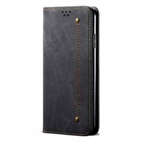 Cover Realme 8 / 8 Pro Flip Cover Denimstof