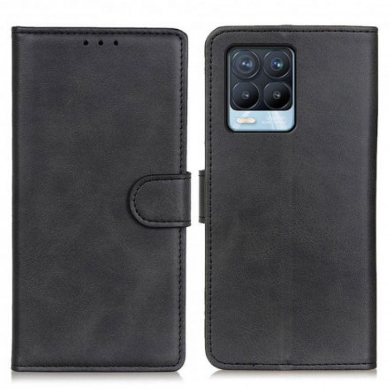 Flip Cover Realme 8 / 8 Pro Retro Mat Lædereffekt