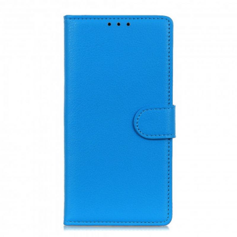 Flip Cover Realme 8 / 8 Pro Traditionelt Kunstlæder