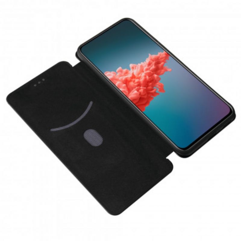 Cover ZTE Axon 20 4G / 5G Flip Cover Farvet Carbon Silikone