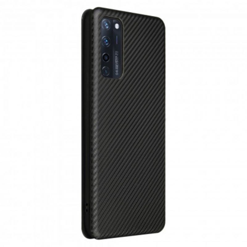 Cover ZTE Axon 20 4G / 5G Flip Cover Farvet Carbon Silikone