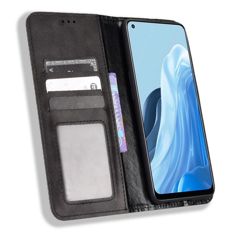 Cover Oppo Find X5 Lite Flip Cover Stylet Læderstil