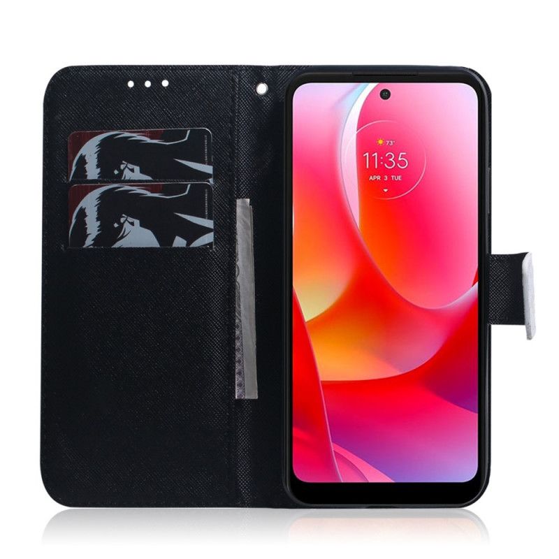 Flip Cover Oppo Find X5 Lite Hundereflektion