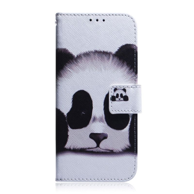 Flip Cover Oppo Find X5 Lite Panda Ansigt