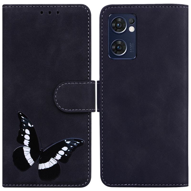 Flip Cover Oppo Find X5 Lite Sommerfugleskind-touch