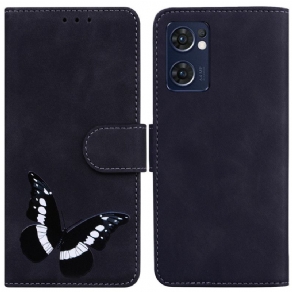 Flip Cover Oppo Find X5 Lite Sommerfugleskind-touch